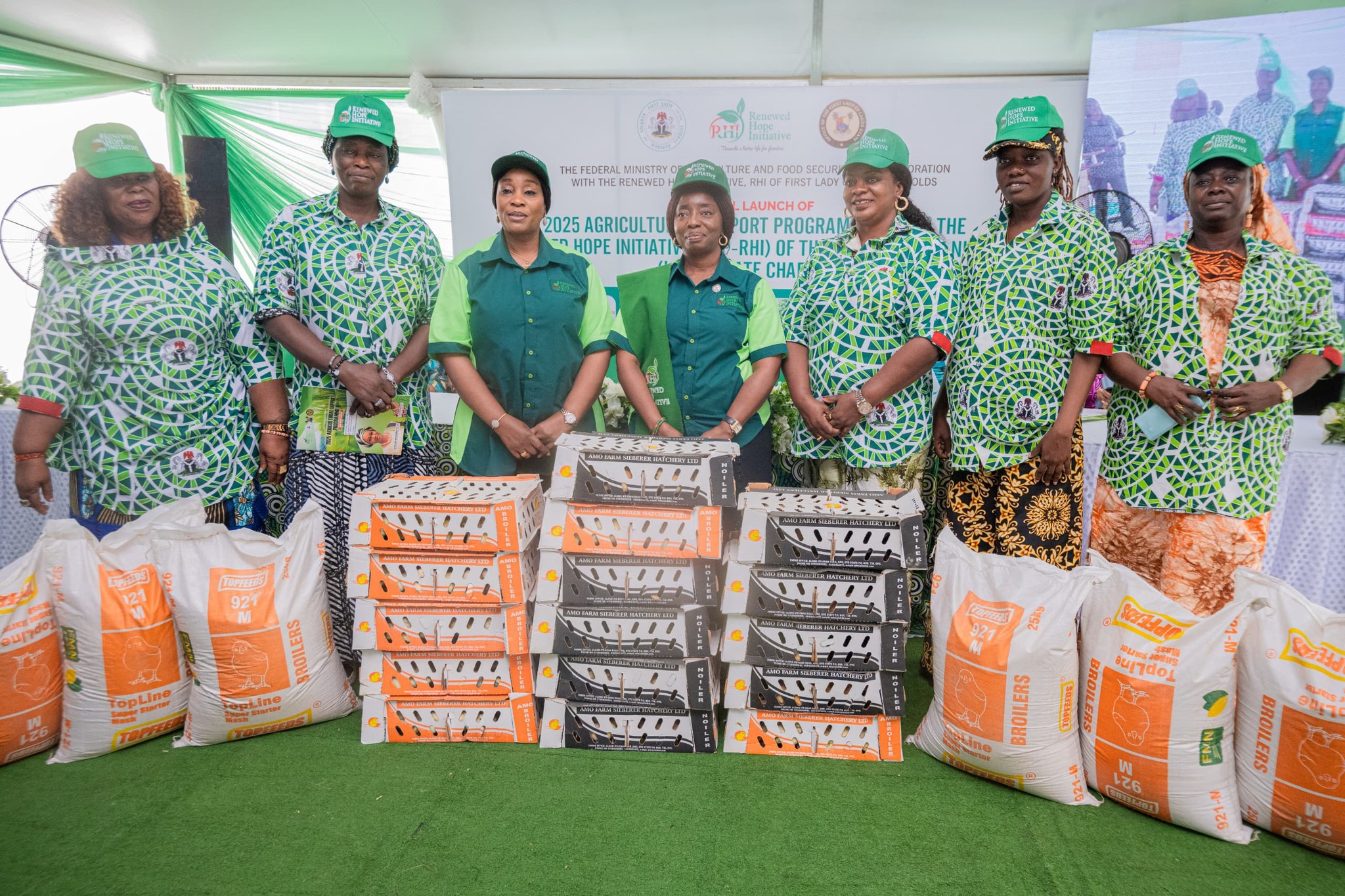 Lagos First Lady Flags Off Y2025 RHI Agric Support Programme
