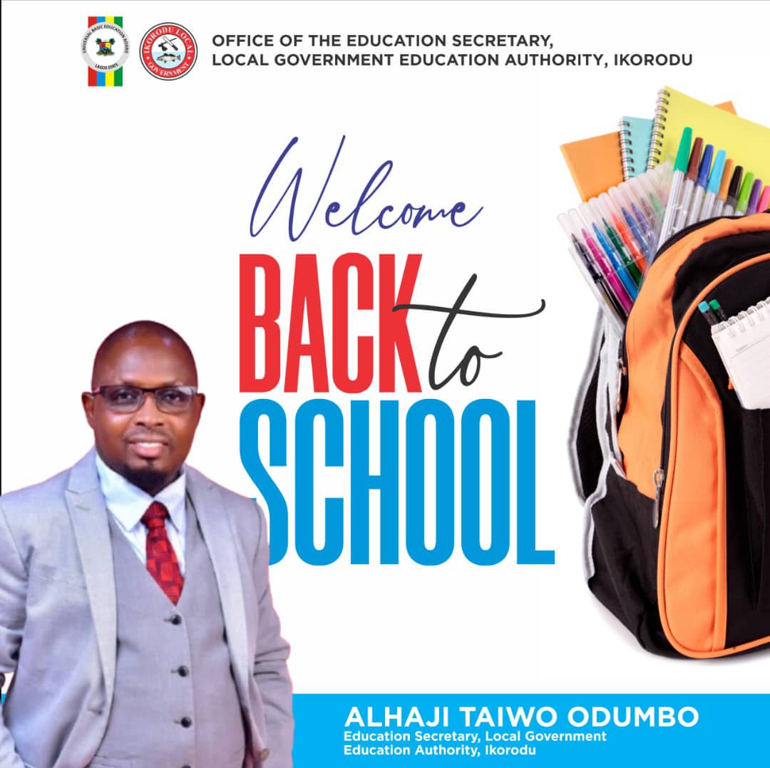 Ikorodu Education Secretary Welcomes Pupils, Staff Back To School